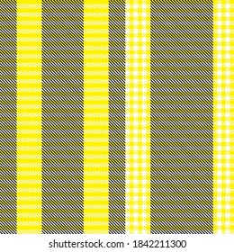 Yellow Glen Plaid textured seamless pattern suitable for fashion textiles and graphics