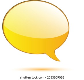 Palabras amarillas brillantes sobre blanco