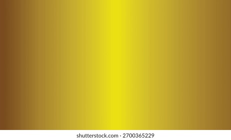 Gradiente de resplandor amarillo. Efecto de haz de luz de Vertical con bordes marrones sobre fondo Abstractas. Abstractas Ilustración vectorial de fondo dorado