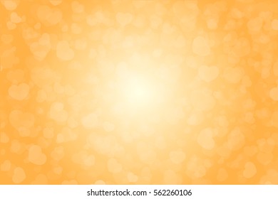 Yellow glowing background abstract with space for your copy, vector illustration.