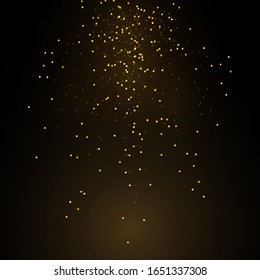 Yellow glowing light explodes on a transparent background. with a beam. Transparent shining sun, bright flash. Special glare effect.