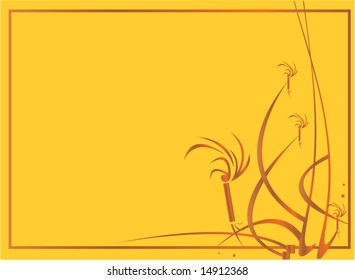 Yellow gold abstract background