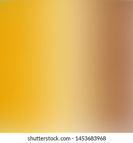 Yellow gold blurred background with light