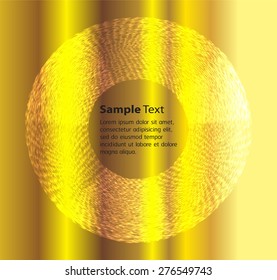 yellow gold circle Light Abstract Technology background for computer graphic website internet. text box. Brochure. card. banner flyer magazine. Design label. infographics, round