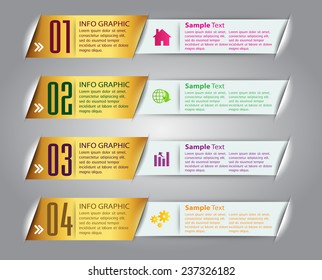 yellow gold color modern text box template for website computer graphic and internet, numbers.