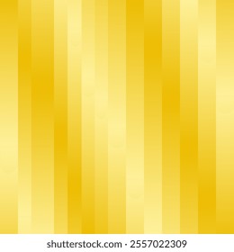 Yellow gold gradient reeded stripes background