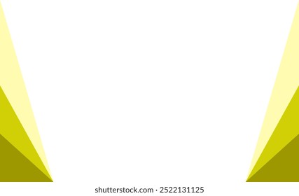 Yellow Gold On White Background