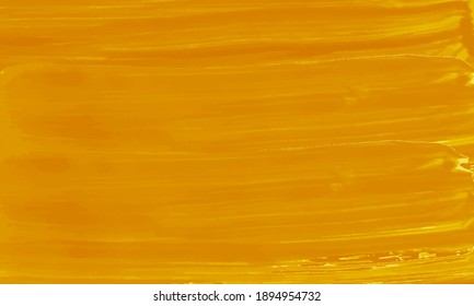 Yellow or gold vector of horizontal paintbrush stokes, Background is blank with room for copy space and images. Great for backdrops, banners, flyers, posters, promotions, and advertising.