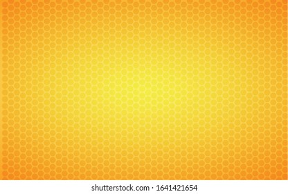 Yellow - golden background vector. Dotted background going from orange on the edges to yellow in the center of the background.