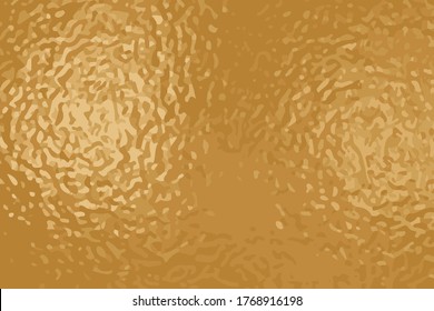 Goldene Folie, Vektorstruktur. Edelmetallschicht