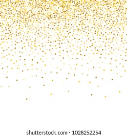 Yellow Golden Gold Circles On White Stock Vector (Royalty Free ...