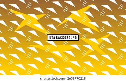 Yellow, gradient, abstract, arrow pattern background