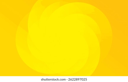 Yellow gradient abstract background. Circle radial shapes composition Space. suitable for background, landing page, wallpaper, home screen, theme. vector eps 10