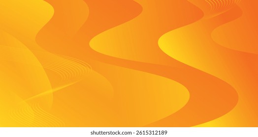 Yellow gradient background illustration, abstract backgrounds, background design, yellow background	
