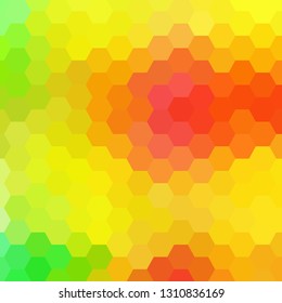 yellow and gradient background. Mosaic abstract background. polygonal style