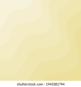 Fondo de degradado amarillo. Forma orgánica. Antecedentes abstractos. Elementos geométricos vectoriales para plantillas de portada de fondo, patrones. Fondo de onda amarilla. Papel pintado amarillo.