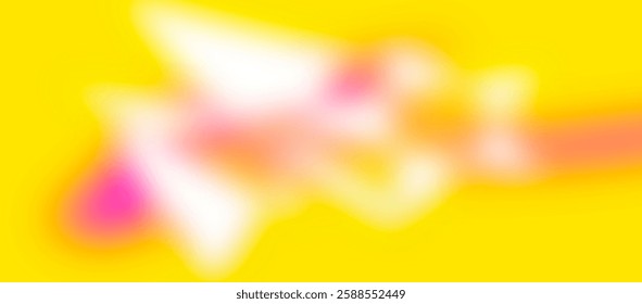 Yellow gradient background with smooth abstract curves, soft light effects, subtle geometric patterns, and a warm, modern aesthetic.