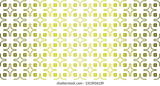 Yellow gradient Color Seamless Lace Pattern With Abstract Geometric. Stylish Fashion Design Background For Invitation Card. Illustration