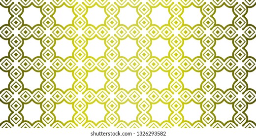 Yellow gradient Color Seamless Lace Pattern With Abstract Geometric. Stylish Fashion Design Background For Invitation Card. Illustration