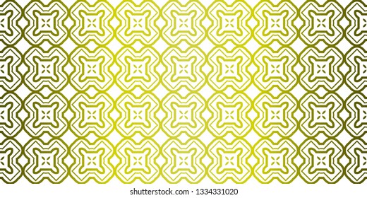 Yellow gradient Color Seamless Lace Pattern With Abstract Geometric. Stylish Fashion Design Background For Invitation Card. Illustration