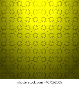 Yellow gradient colors striped textured, abstract geometric pattern background