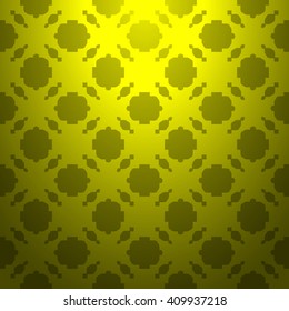 Yellow gradient colors striped textured, abstract geometric pattern background