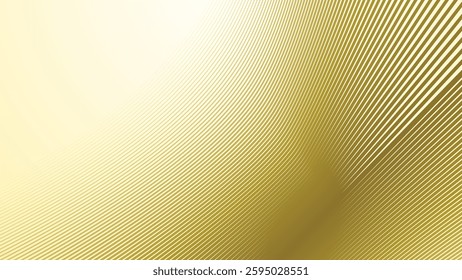 Yellow gradient with curve line abstract background for backdrop