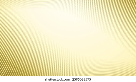 Yellow gradient with curve line abstract background for backdrop