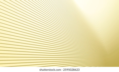 Yellow gradient with curve line abstract background for backdrop