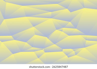 Un dégradé jaune s'écoule sur les formes triangulaires polygonales de cet arrière-plan Image vectorielle, produisant un effet élégant et dimensionnel idéal pour les conceptions numériques contemporaines.

