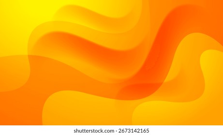 yellow gradient Fluid abstract background design. Suitable for modern graphic design projects, backgrounds, artistic compositions, and creative presentations.