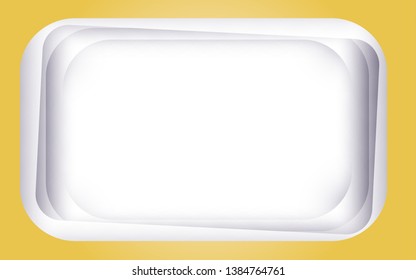 yellow gradient minimal paper cut background