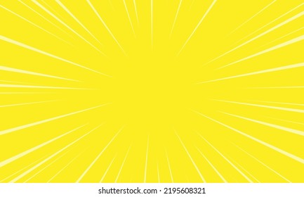 Yellow Gradient Ray Burst Dot Style Background Vector Design