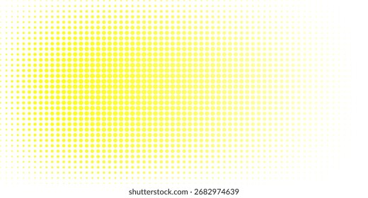 yellow gradient white dots background. vector illustration