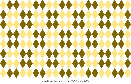 yellow and gray plaid fabric texture, yellow diamond checkerboard repeat pattern, replete image, design for fabric printing, fabric print