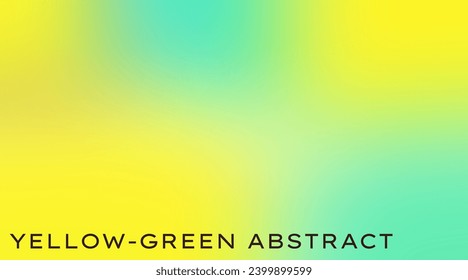 diseño de ilustración de vector abstracto verde amarillo.