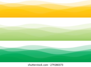 yellow and green background