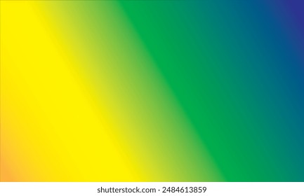 Yellow and Green Background, Gradient Five Color Background