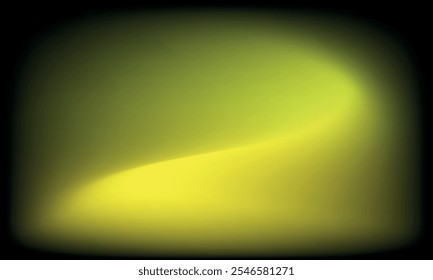 Fondo degradado amarillo, verde, negro con color oscuro para el Anuncio, la Plantilla, el logotipo y es un fondo personalizable