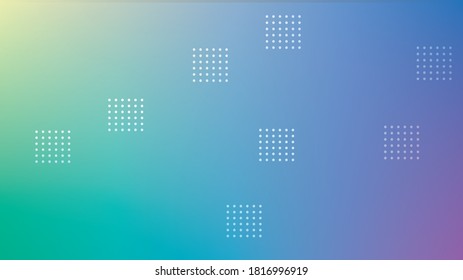 gelber, grüner, blauer und violetter Farbverlauf-Hintergrund