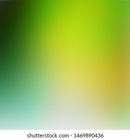 yellow and green blurred background. abstract illustration. 