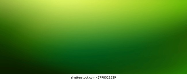 Yellow green blurry gradient background. Greenish blurred texture wallpaper. Summer season gradation backdrop for poster, banner, presentation, template, flyer. Vector fresh grass theme springtime bg