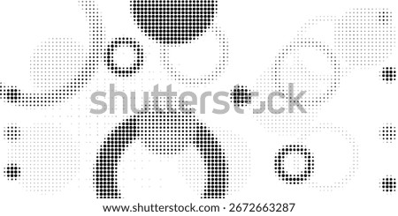 yellow and green circle banner background. Vector abstract graphic design banner pattern background template.