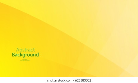 Yellow and Green color background abstract art vector 