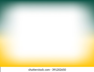 Yellow Green Copyspace Background Vector Illustration