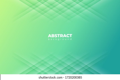 Yellow Green Geometric Background. Modern Shape Concept. Green Backdrop. Dynamic Shapes Composition. Template For Your Beautiful Background. Vector Illustration