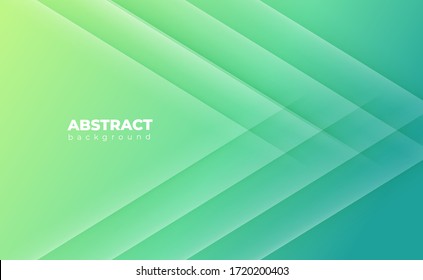 Yellow Green Geometric Background. Modern Shape Concept. Green Backdrop. Dynamic Shapes Composition. Template For Your Beautiful Background. Vector Illustration