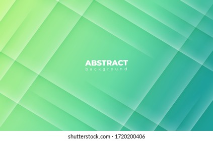 Yellow Green Geometric Background. Modern Shape Concept. Green Backdrop. Dynamic Shapes Composition. Template For Your Beautiful Background. Vector Illustration