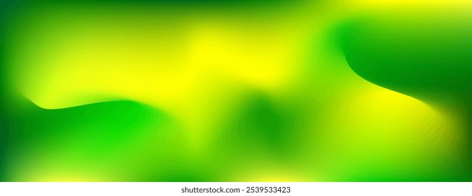 Vetor de plano de fundo de gradiente amarelo e verde