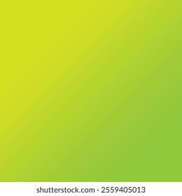 Yellow green gradient. Bright diagonal background. Smooth color transition. Vibrant vector image.